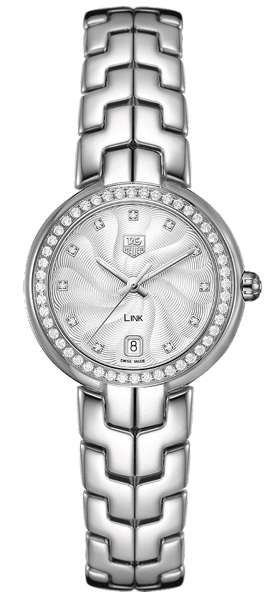 Tag Heuer Link Battery Operated Quartz Silver Ladies Watch WAT1316.BA0956 