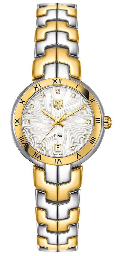 Tag Heuer Link Battery Operated Quartz Silver Ladies Watch WAT1352-BB0962 