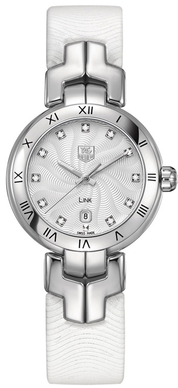 Tag Heuer Link 
Battery Operated Quartz Silver Ladies Watch WAT1411.FC6316 