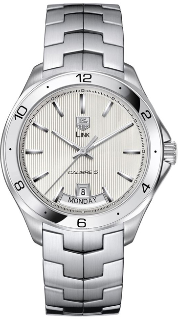 Tag Heuer Link Self winding Automatic Silver Mens Watch WAT2011.BA0951 