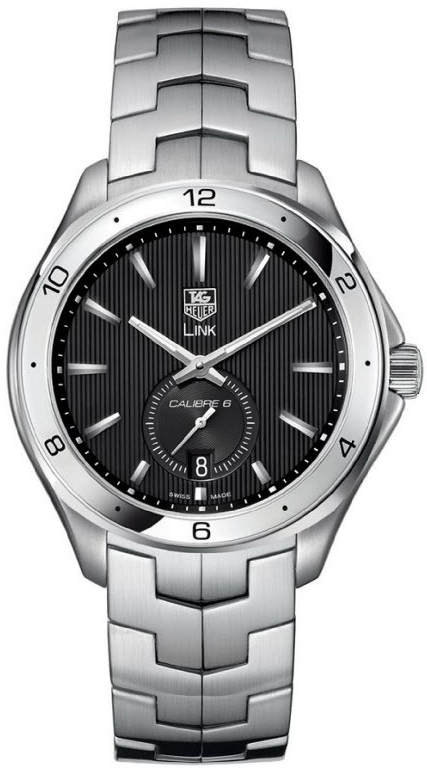 Tag Heuer Link Self winding Automatic Black Mens Watch WAT2110.BA0950 