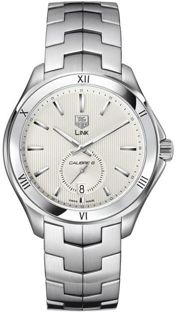 Tag Heuer Link Self winding Automatic Silver Mens Watch WAT2113-BA0950 