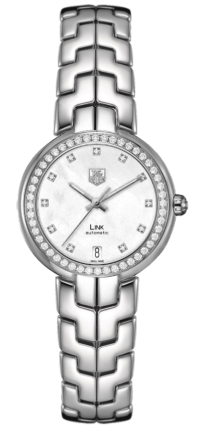 Tag Heuer Link Self winding Automatic White Ladies Watch WAT2314.BA0956 