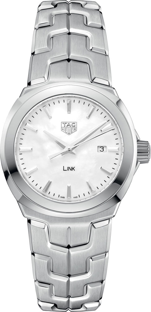 Tag Heuer Link Battery Operated Quartz White Ladies Watch WBC1310.BA0600 