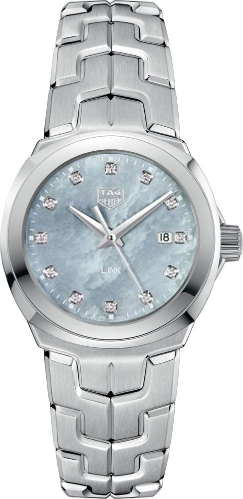 Tag Heuer Link Battery Operated Quartz Blue Ladies Watch WBC1313.BA0600 