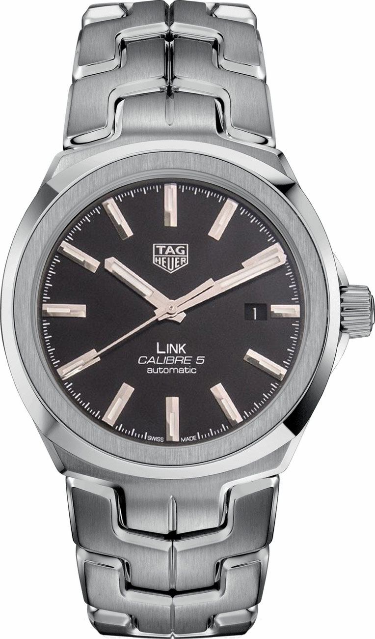 Tag Heuer Link Self winding Automatic Black Mens Watch WBC2110.BA0603 