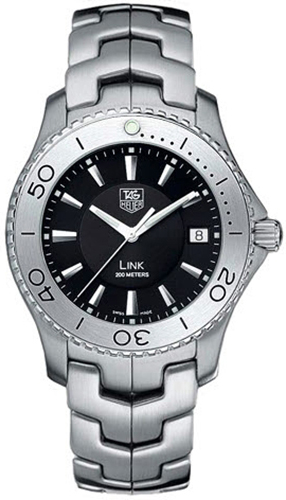 Tag Heuer Link 
Battery Operated Quartz Black Mens Watch WJ1116-BA0570 