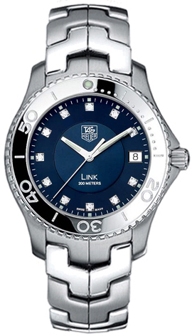 Tag Heuer Link 
Battery Operated Quartz Blue Mens Watch WJ111A-BA0575 