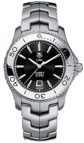 Tag Heuer Link Self winding Automatic Black Mens Watch WJ201A.BA0591 