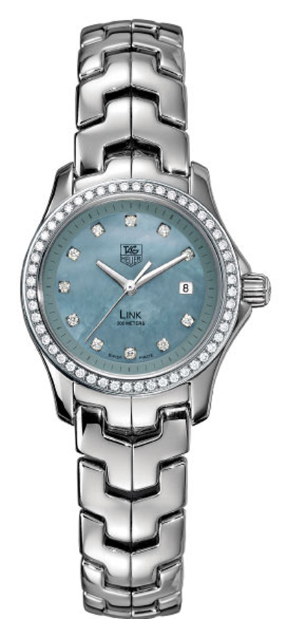 Tag Heuer Link Battery Operated Quartz Blue Ladies Watch WJF131F-BA0572 