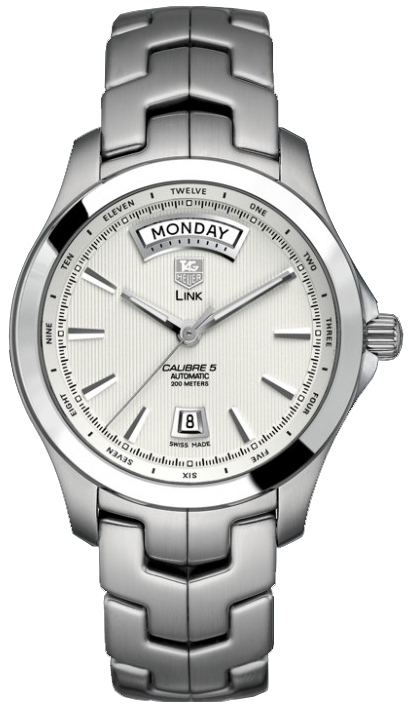Tag Heuer Link Self winding Automatic Silver Mens Watch WJF2011-BA0592 