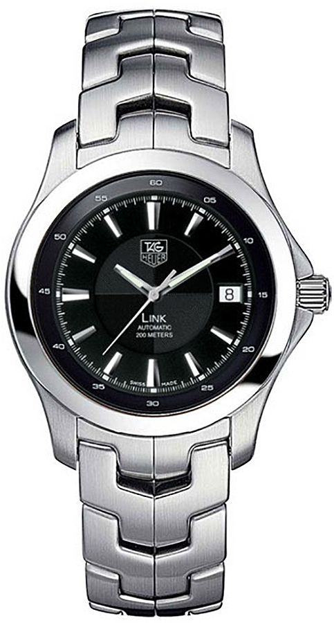 Tag Heuer Link Self winding Automatic Black Mens Watch WJF2110-BA0570 