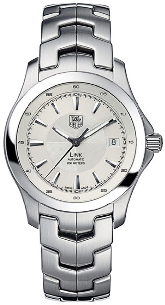 Tag Heuer Link Self winding Automatic Silver Mens Watch WJF2111-BA0570 