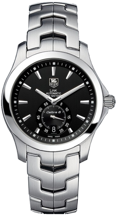 Tag Heuer Link Self winding Automatic Black Mens Watch WJF211A.BA0570 