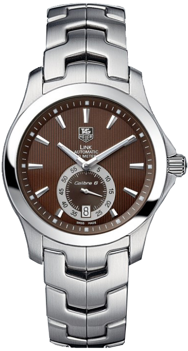 Tag Heuer Link Self winding Automatic Brown Mens Watch WJF211C.BA0570 