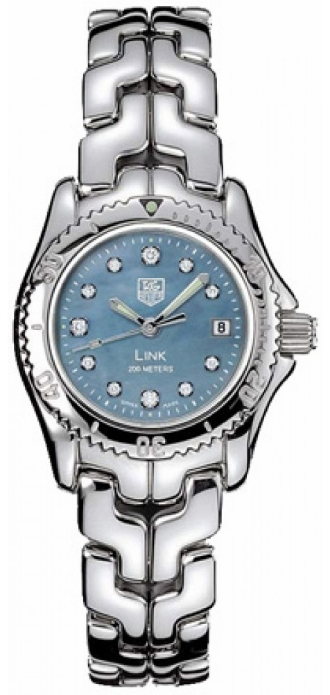 Tag Heuer Link 
Battery Operated Quartz Blue Ladies Watch WT141C-BA0561 