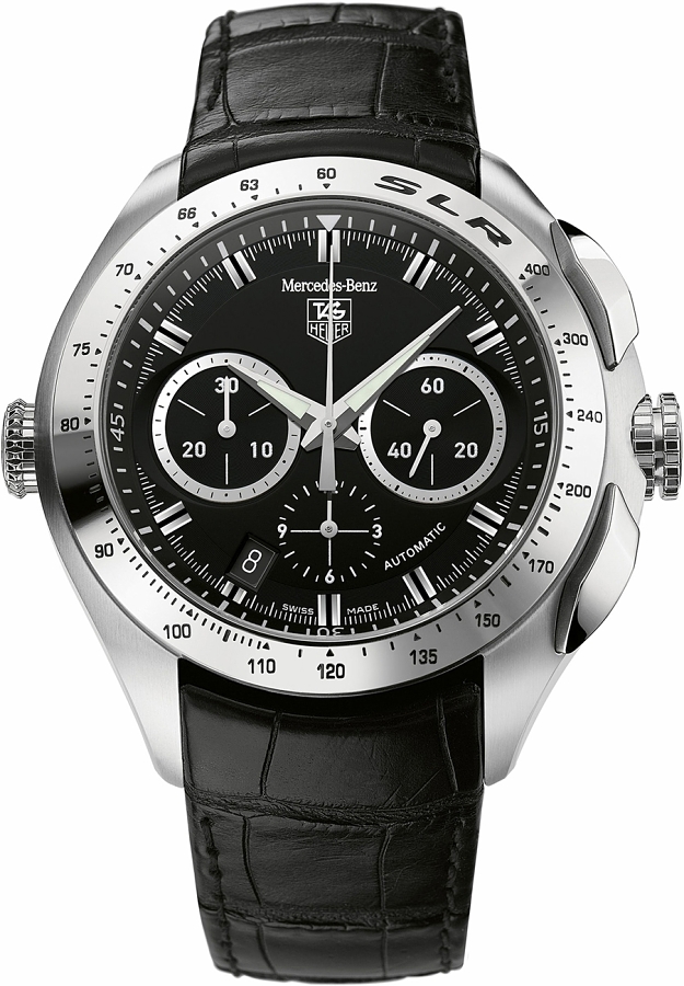 Tag Heuer Mercedes Self winding Automatic Chronometer Black Watch CAG2110-FC6209 