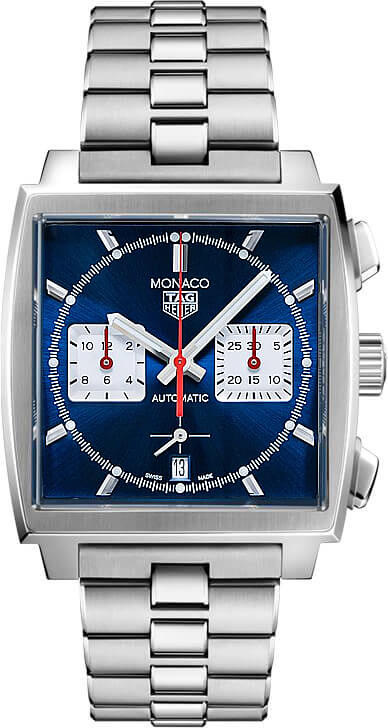 Tag Heuer Monaco Self winding Automatic Blue Mens Watch CBL2111.BA0644 