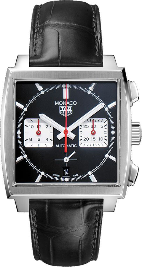 Tag Heuer Monaco Self winding Automatic Black Mens Watch CBL2113.FC6177 