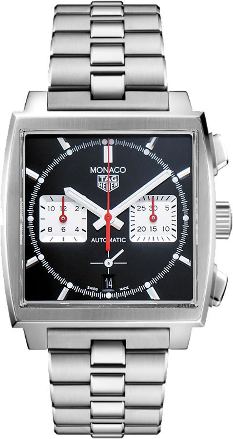 Tag Heuer Monaco Self winding Automatic Black Mens Watch CBL2113.BA0644 