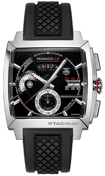 Tag Heuer Monaco Self winding Automatic Black Mens Watch CAL2110-FT6021 