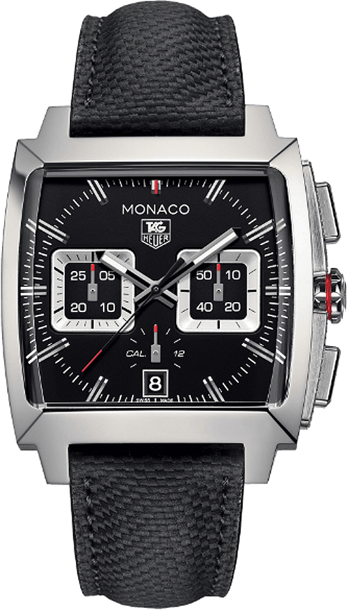 Tag Heuer Monaco Self winding Automatic Black Mens Watch CAL2113.FC6536 