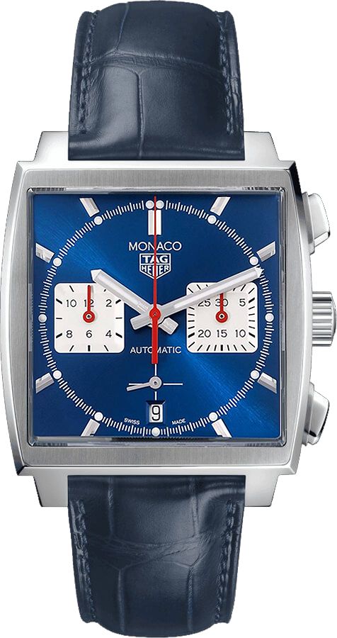 Tag Heuer Monaco Self winding Automatic Blue Mens Watch CBL2111.FC6453 