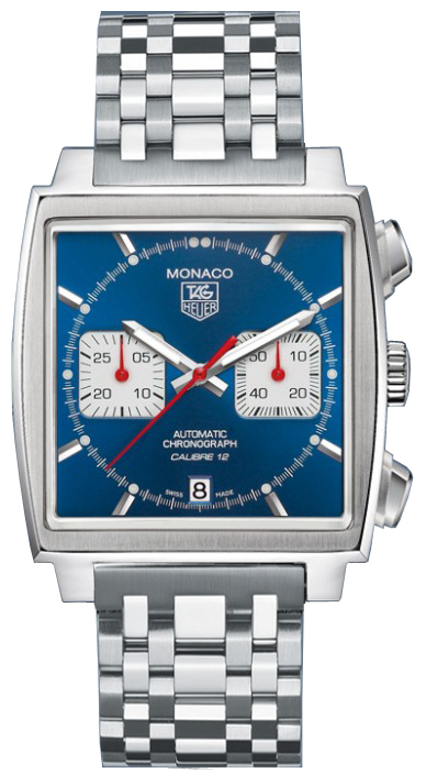 Tag Heuer Monaco Self winding Automatic Blue Mens Watch CAW2111-BA0780 