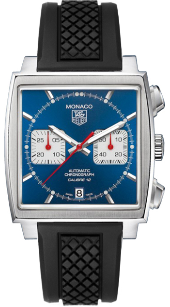 Tag Heuer Monaco Self winding Automatic Blue Mens Watch CAW2111-FT6021 