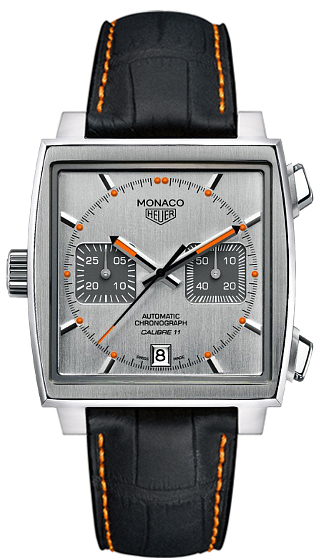 Tag Heuer Monaco Self winding Automatic Silver Watch CAW211C-FC6311 