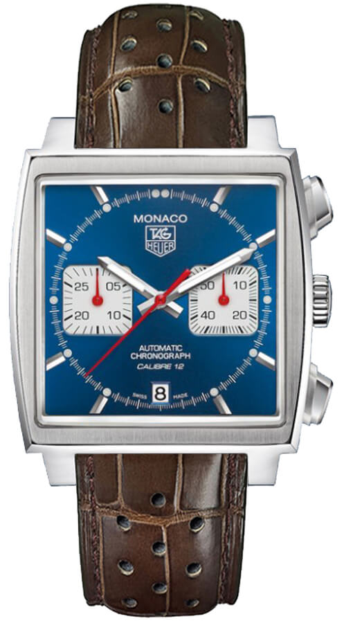 Tag Heuer Monaco Self winding Automatic Blue Watch CAW2111-FC6259 