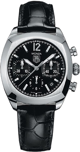 Tag Heuer Monza Self winding Automatic Black Watch CR2113-FC6164 