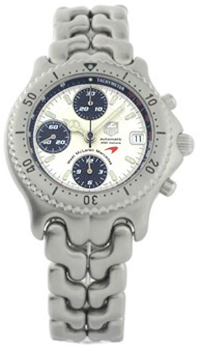 Tag Heuer Sel Self winding Automatic Silver Watch CG2113-BA0473 