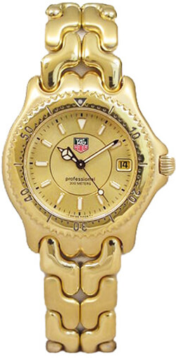 Tag Heuer Sel 
Battery Operated Quartz Champagne Watch WG1133-BP0466 
