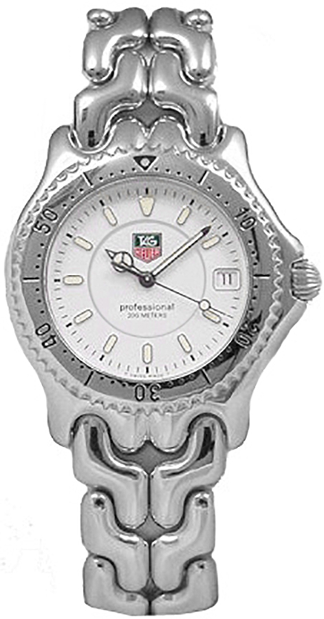 Tag Heuer Sel Battery Operated Quartz White Watch WG1212-BA0437 