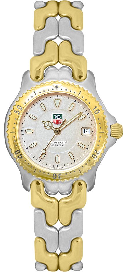 Tag Heuer Sel Battery Operated Quartz White Watch WG1222-BB0438 