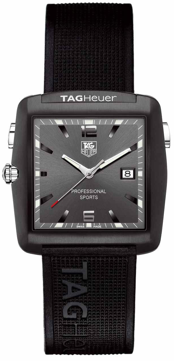 Tag Heuer Golf / Sport Battery Operated Quartz Grey Watch WAE1113.FT6004 