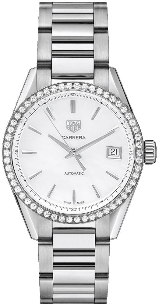 Tag Heuer Carrera Self winding Automatic White Ladies Watch WBK2316.BA0652 