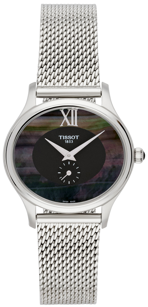 Tissot T-Lady Battery Operated Quartz Black Ladies Watch T1033101112300 