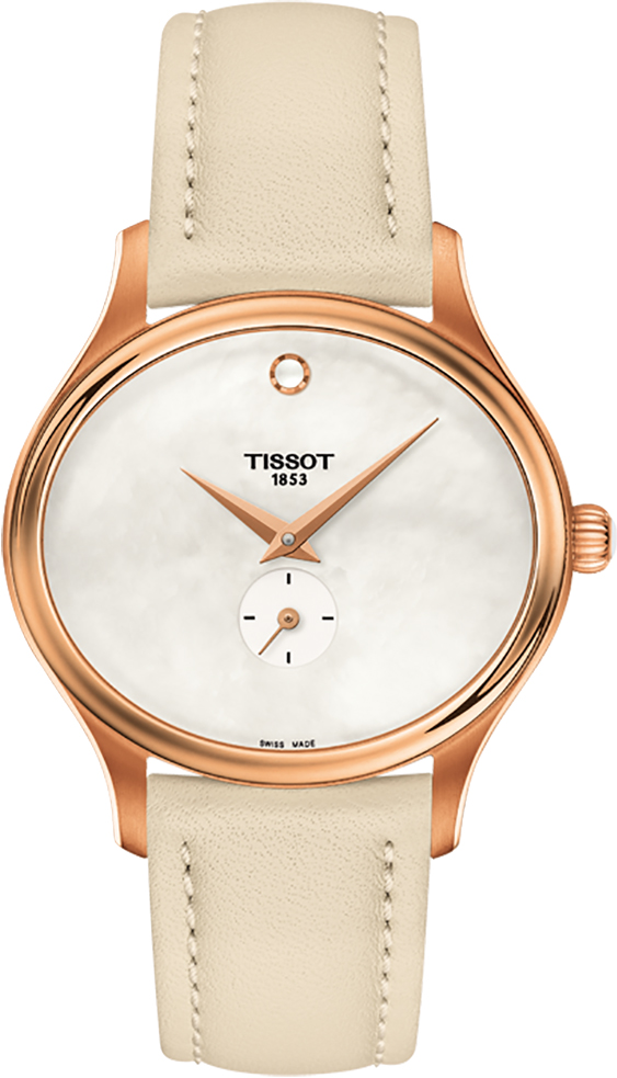 Tissot T-Lady Battery Operated Quartz White Ladies Watch T1033103611100 