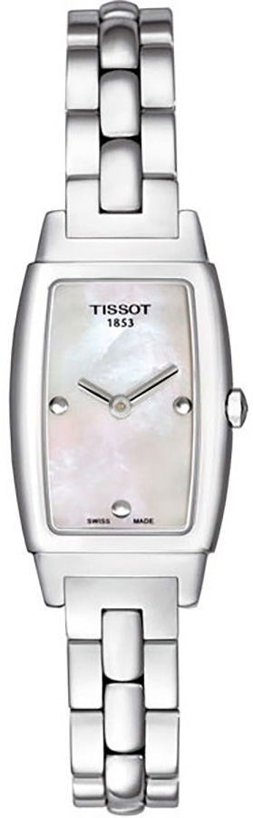 Tissot T-Lady Battery Operated Quartz White Ladies Watch T10148581 