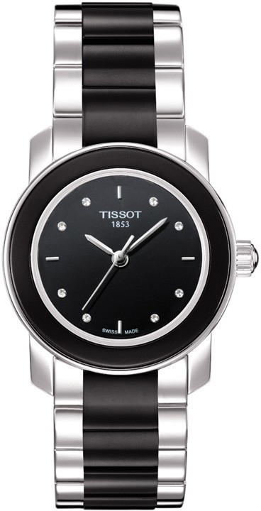 Tissot T-Lady Battery Operated Quartz Black Ladies Watch T0642102205600 