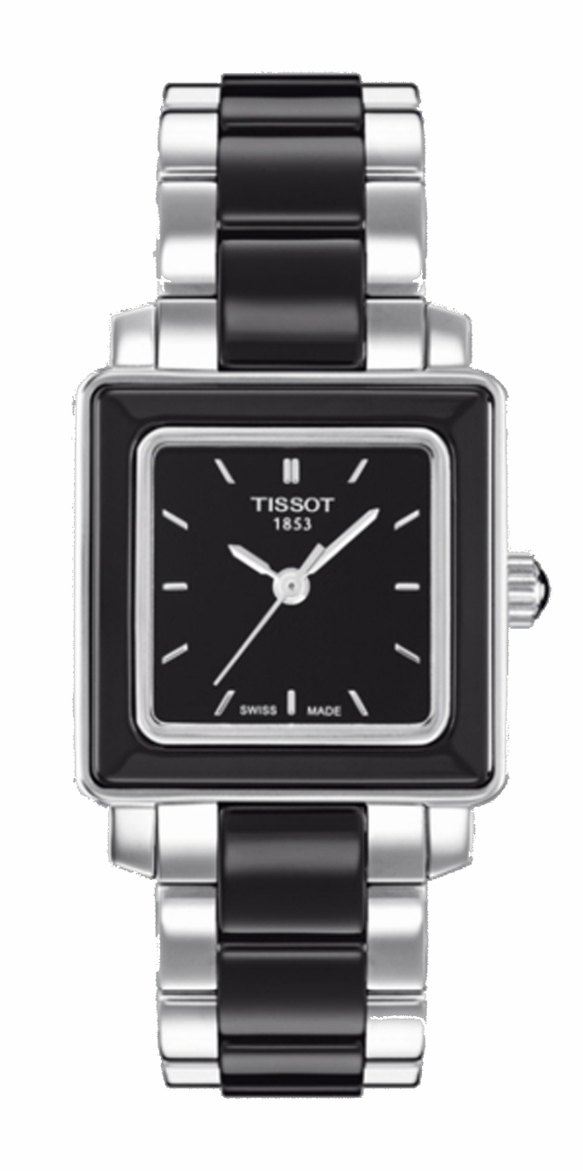 Tissot T-Lady Battery Operated Quartz Black Ladies Watch T0643102205100 