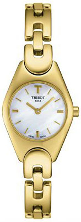Tissot T-Lady Battery Operated Quartz White Ladies Watch T05525581 