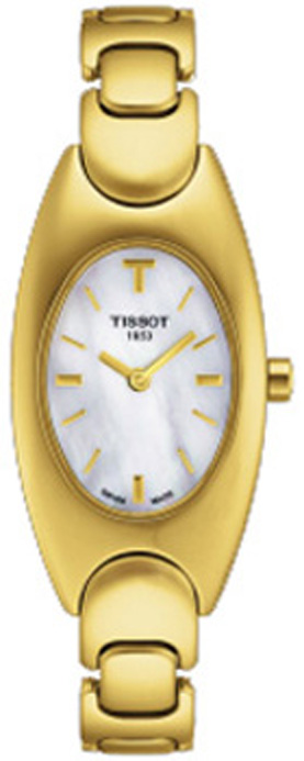 Tissot T-Lady Battery Operated Quartz White Ladies Watch T05534581 