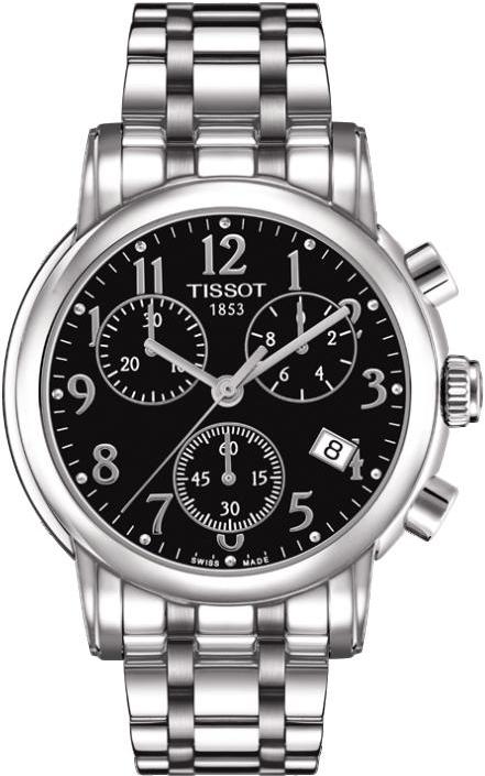 Tissot T-Lady Battery Operated Quartz Black Ladies Watch T0502171105200 