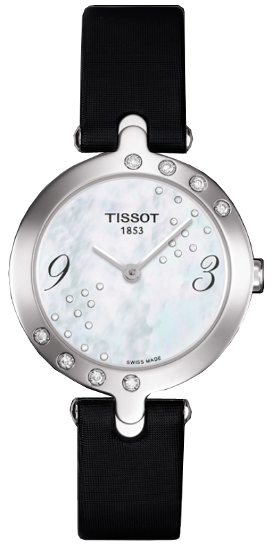 Tissot T-Lady Battery Operated Quartz Pearl White Ladies Watch T0032096711200 