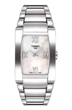 Tissot T-Lady Battery Operated Quartz White Ladies Watch T0073091111300 