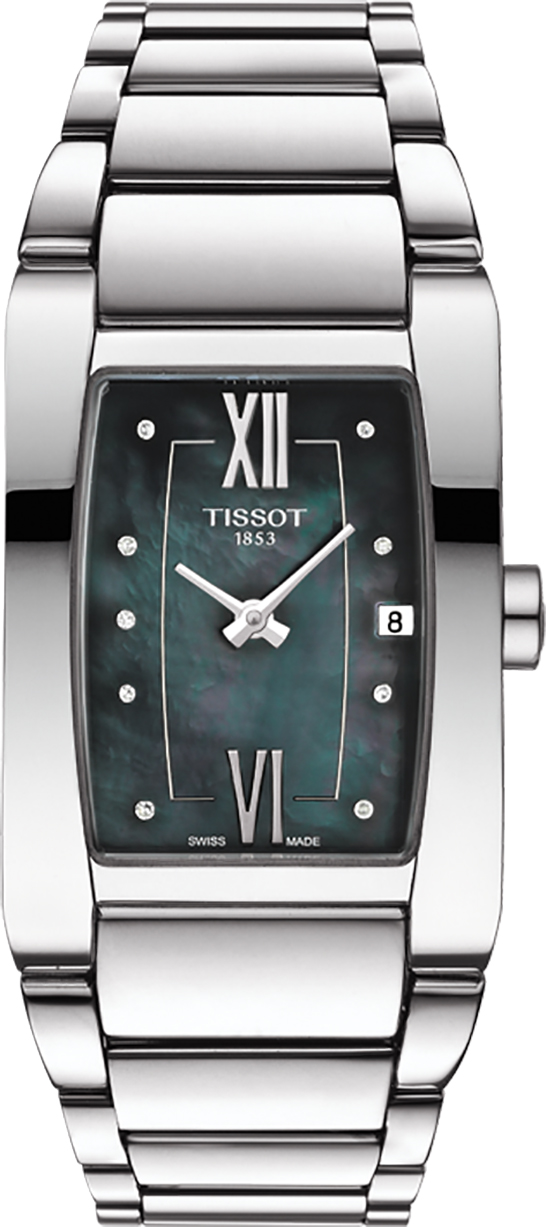 Tissot T-Lady Battery Operated Quartz Black Ladies Watch T1053091112600 