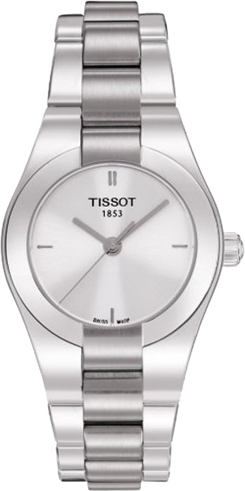 Tissot T-Lady Battery Operated Quartz Silver Ladies Watch T0430101103100 